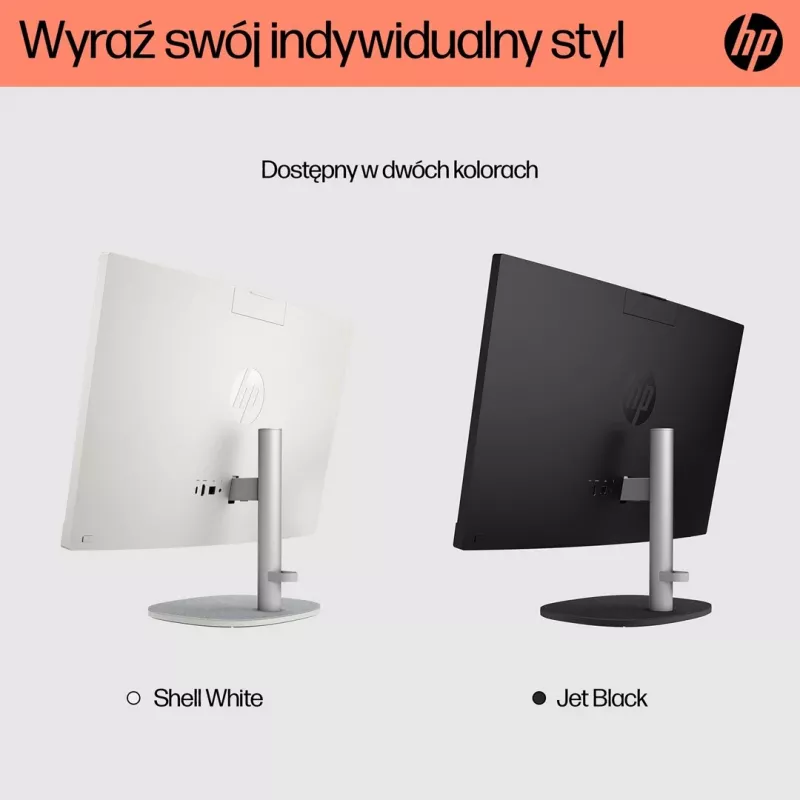 HP 24-cr0312nw AMD Ryzen™ 5 7520U 60,5 cm (23.8 inch) 1920 x 1080 All-in-One kompiuteris 16 GB LPDDR5-SDRAM 512 GB SSD Windows 11 Home Wi-Fi 6 (802.11ax) Baltas