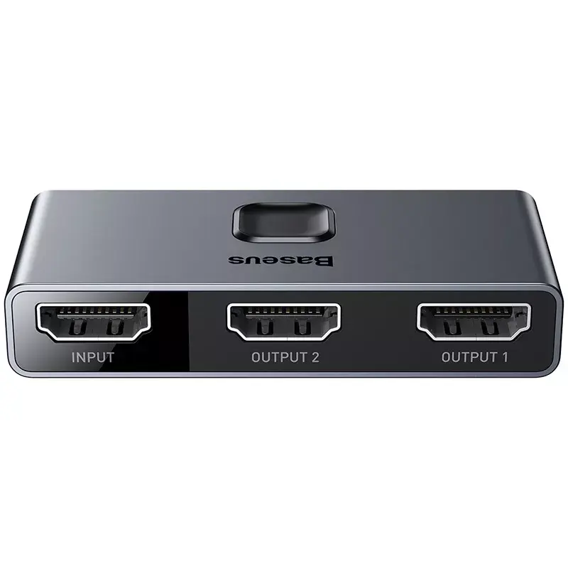 HDMI skirstytuvas Baseus Matrix 4K pilkas