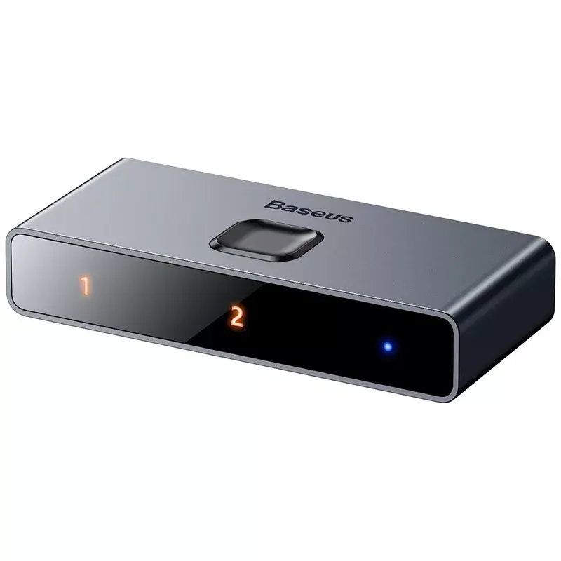 HDMI skirstytuvas Baseus Matrix 4K pilkas