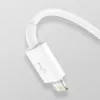 USB laidas Baseus Superior USB 2.0 1,5 m USB A / USB-C / Micro USB / Lightning baltas