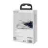 USB laidas Baseus Superior USB 2.0 1,5 m USB A / USB-C / Micro USB / Lightning baltas