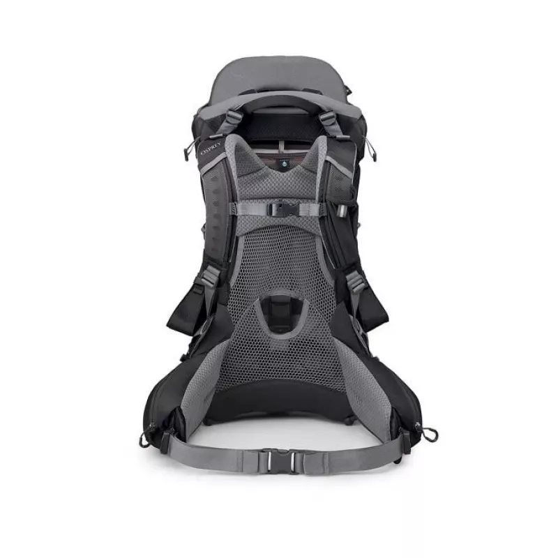 Nešiojama kėdutė vaikui Osprey Poco Premium Tourist Carrier, juoda