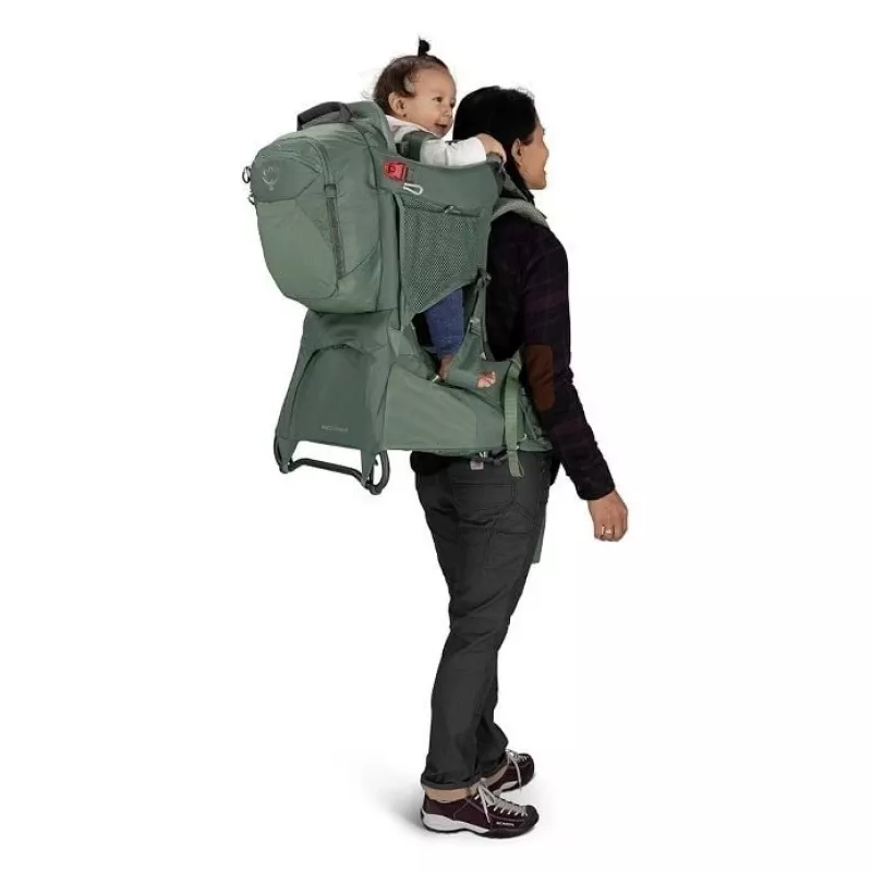 Nešiojama kėdutė vaikui Osprey Poco Premium Tourist Carrier, juoda