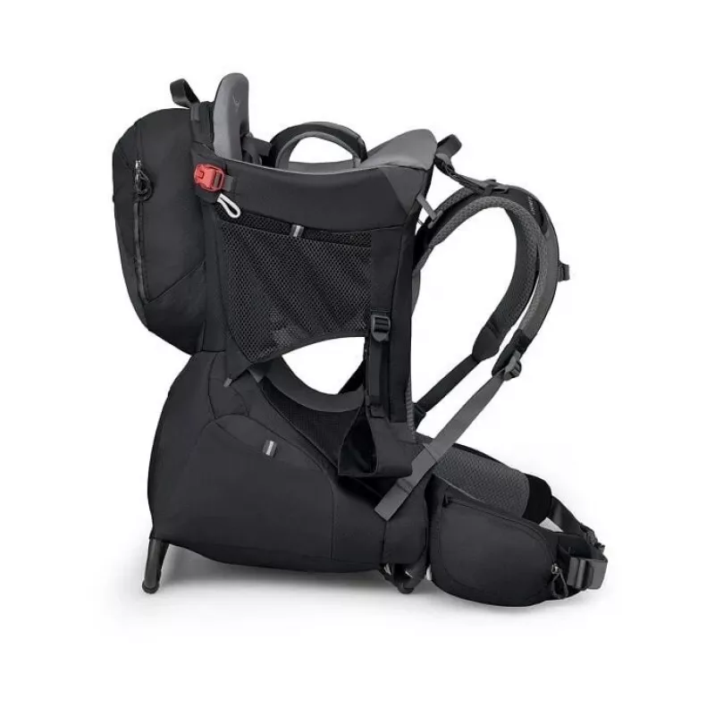 Nešiojama kėdutė vaikui Osprey Poco Premium Tourist Carrier, juoda