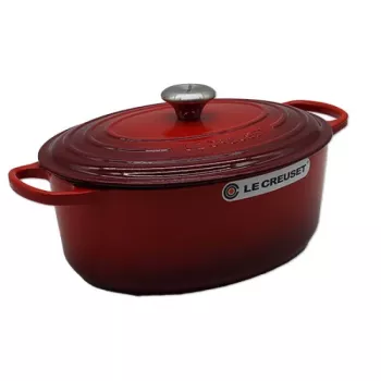 Le Creuset Signature Roaster ovalus 31cm vyšninė raudona (21178310602430)