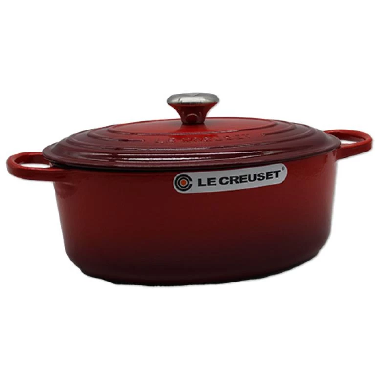 Le Creuset Signature Roaster ovalus 31cm vyšninė raudona (21178310602430)