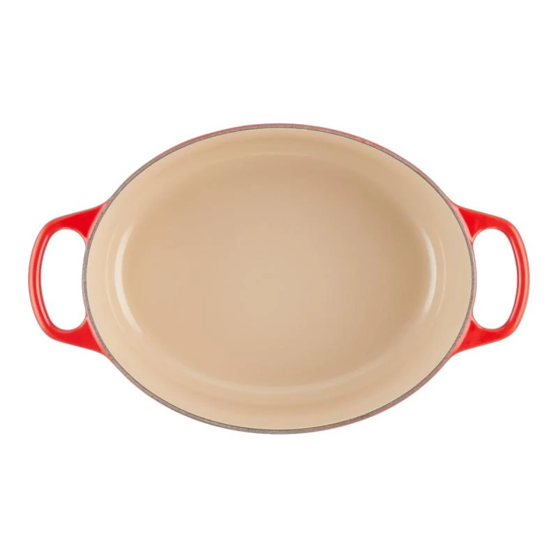 Le Creuset Signature Roaster ovalus 31cm vyšninė raudona (21178310602430)