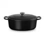 Le Creuset Signature skrudintuvas juodas ovalus 33 cm