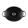 Le Creuset Signature skrudintuvas juodas ovalus 33 cm