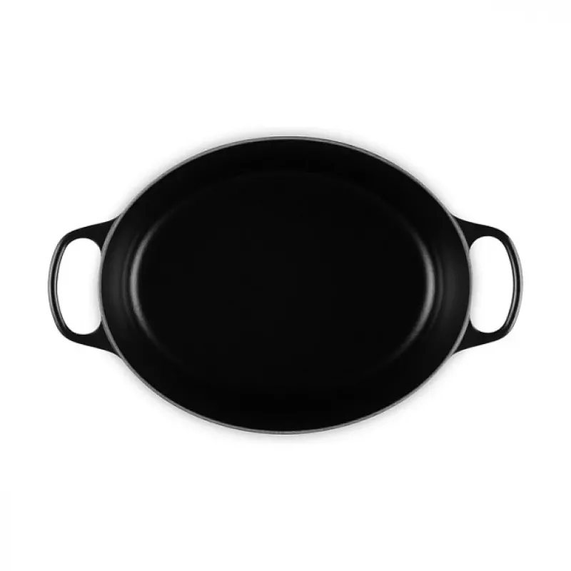 Le Creuset Signature skrudintuvas juodas ovalus 33 cm