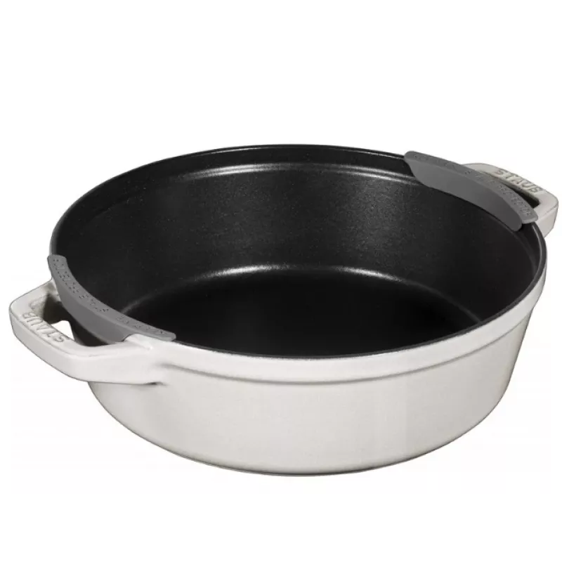 Staub La Cocotte 4.2 L apvalus ketaus puodas kepimui
