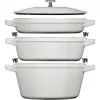 Staub La Cocotte 4.2 L apvalus ketaus puodas kepimui