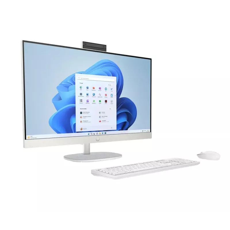 All-in-One kompiuteris HP 27-cr0222nw – 27 inch FHD, AMD Ryzen 7 7730U, 16 GB RAM, 512 GB SSD, Windows 11 Home, Wi‑Fi 6