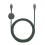 Native Union Anchor Cable 240W USB-C – USB-C kabelis, 3 m, Slate Green