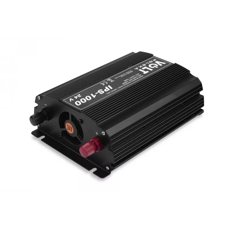 Keitiklis Volt IPS 1000 24V į 230V, 750W nuolatinė / 1000W pikinė galia