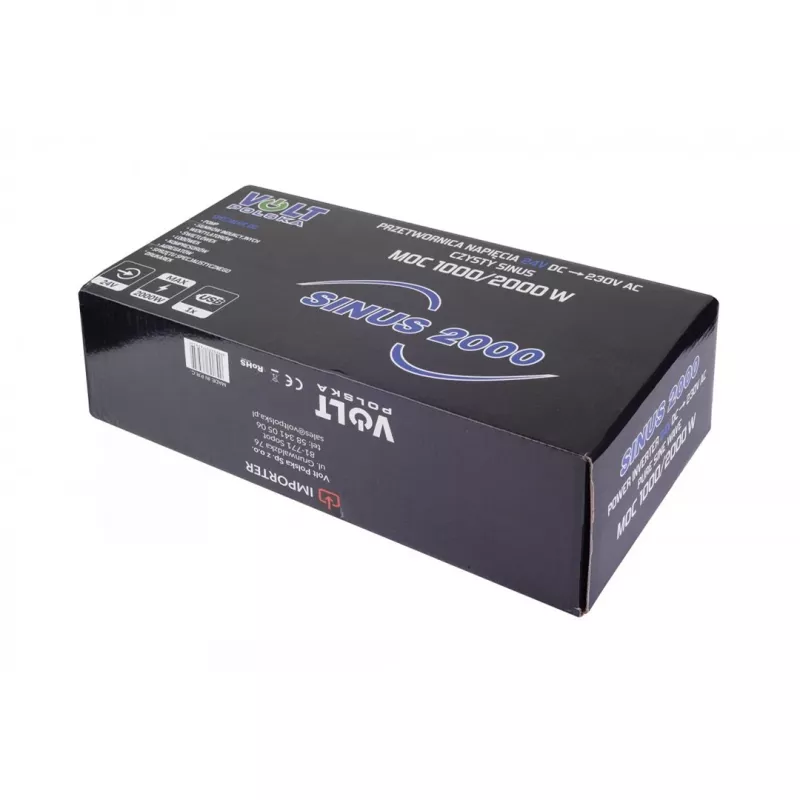SINUS SINUS-2000/24 keitiklis 2000W nuolatinė 24V į kintamą