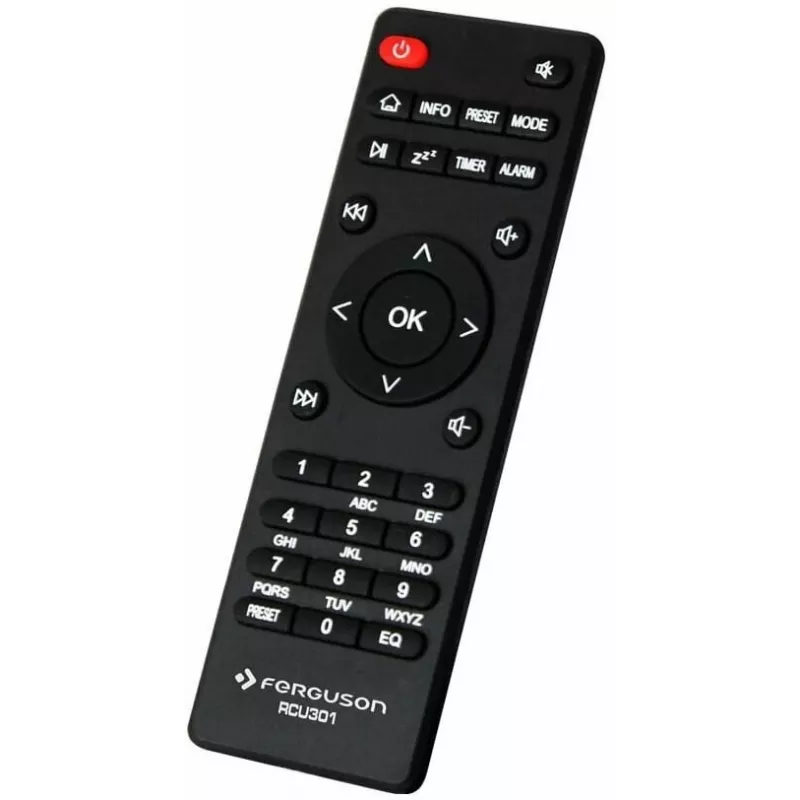 Ferguson Regent i351S Juoda – stalinis internetinis radijas su DAB/DAB+, FM, Bluetooth, DLNA ir USB