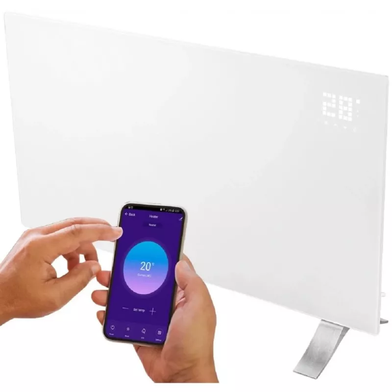 Elektrinis konvektorinis šildytuvas 1500W, IP24, WiFi NEO Tools 90-094