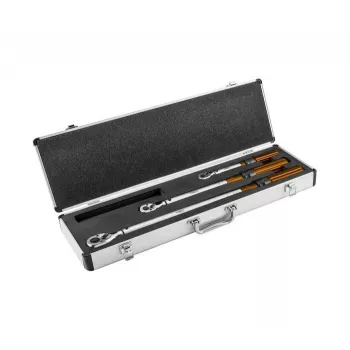 Neo Tools dvikrypčių dinamometrinių veržliarakčių rinkinys 1/4, 3/8, 1/2 colio, 3 vnt.