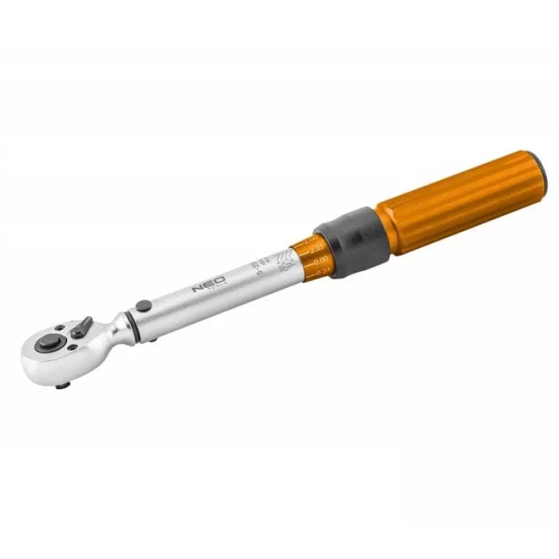 Neo Tools dvikrypčių dinamometrinių veržliarakčių rinkinys 1/4, 3/8, 1/2 colio, 3 vnt.