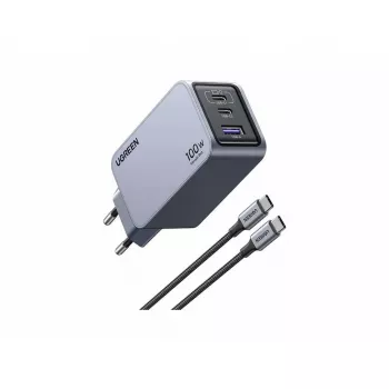 UGREEN Nexode Pro 3 prievadų GaN PD greitasis įkroviklis 2 USB Type-C