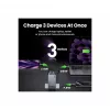 UGREEN Nexode Pro 3 prievadų GaN PD greitasis įkroviklis 2 USB Type-C