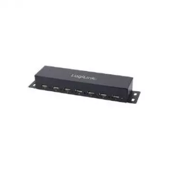 Logilink USB 2.0 Hub 7 port su maitinimo šaltiniu UA0148