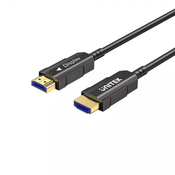 HDMI kabelis UNITEK C11072BK-50M 50m 18 Gbit/s 2.0 juodas
