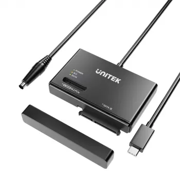 SSD korpusas UNITEK S1232A01-EU Juodas M.2/2.5 colio/3.5 colio 10 Gbit/s