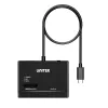 SSD korpusas UNITEK S1232A01-EU Juodas M.2/2.5 colio/3.5 colio 10 Gbit/s