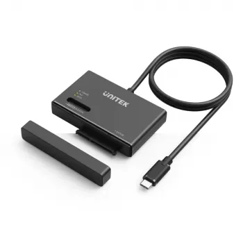 SSD korpusas UNITEK S1232A01-EU Juodas M.2/2.5 colio/3.5 colio 10 Gbit/s