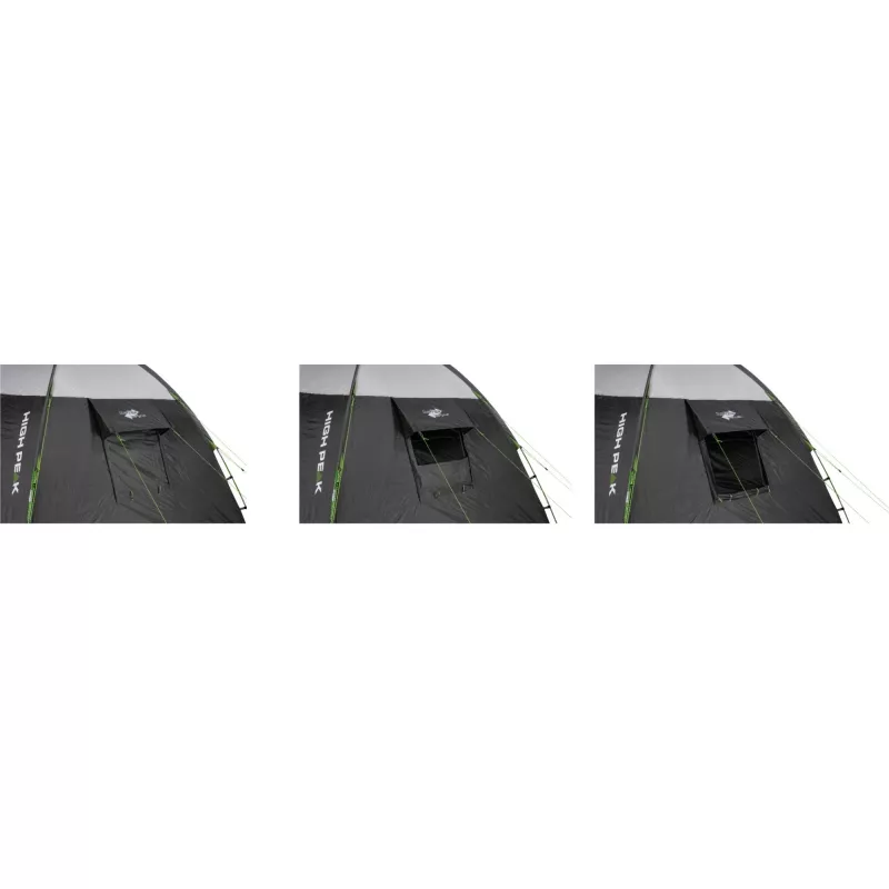 Palapinė High Peak Santiago 5.0 Green, Grey Vis-a-vis 11802