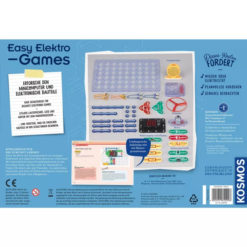 „Easy Electric“ – Žaidimų ir eksperimentų rinkinys