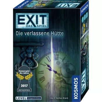 EXIT – Žaidimas – Apleista trobelė, Vakarėlių žaidimas Ekspertas Metų žaidimas 2017