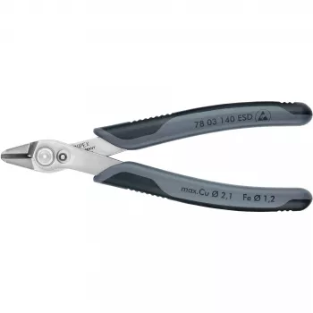 KNIPEX Super Knips XL ESD – Šoniniai pjaustytuvai, 23 cm, su apsauga nuo elektrostatinio išlydžio