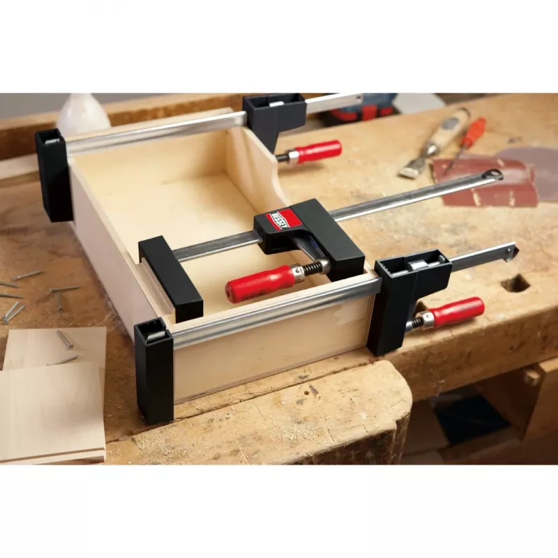 Laikiklis Leichte Body Clamp UniKlamp UK80 (juodas/raudonas, 800 / 80)