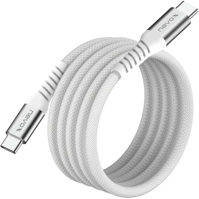 Nevox 2477 USB laidas baltas