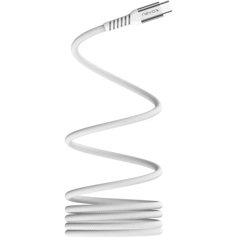 Nevox 2477 USB laidas baltas