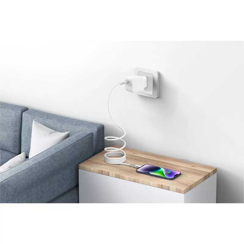 Nevox 2477 USB laidas baltas