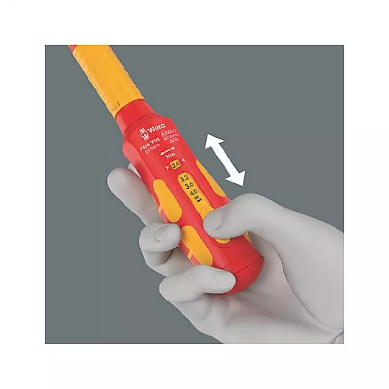 Dinamometrinis veržliaraktis Wera 05075876001 Mechaninis 2,4–4 N⋅m