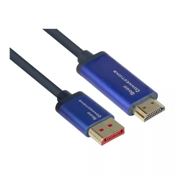Good Connections 4860-SF020B - 2 m - DisplayPort - HDMI - Kištukas - Kištukas - 3840 x 2160 pikseliai