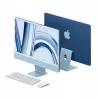 APPLE iMac Z1E5 59,62 cm 23,5 colio standartinis stiklas M4 8C CPU/8C GPU/16C N.E. 16 GB 256 GB SSD Gbit Eth MM MaKey DE Mėlyna (Z1E5-MWUF3D/A-079C7M)