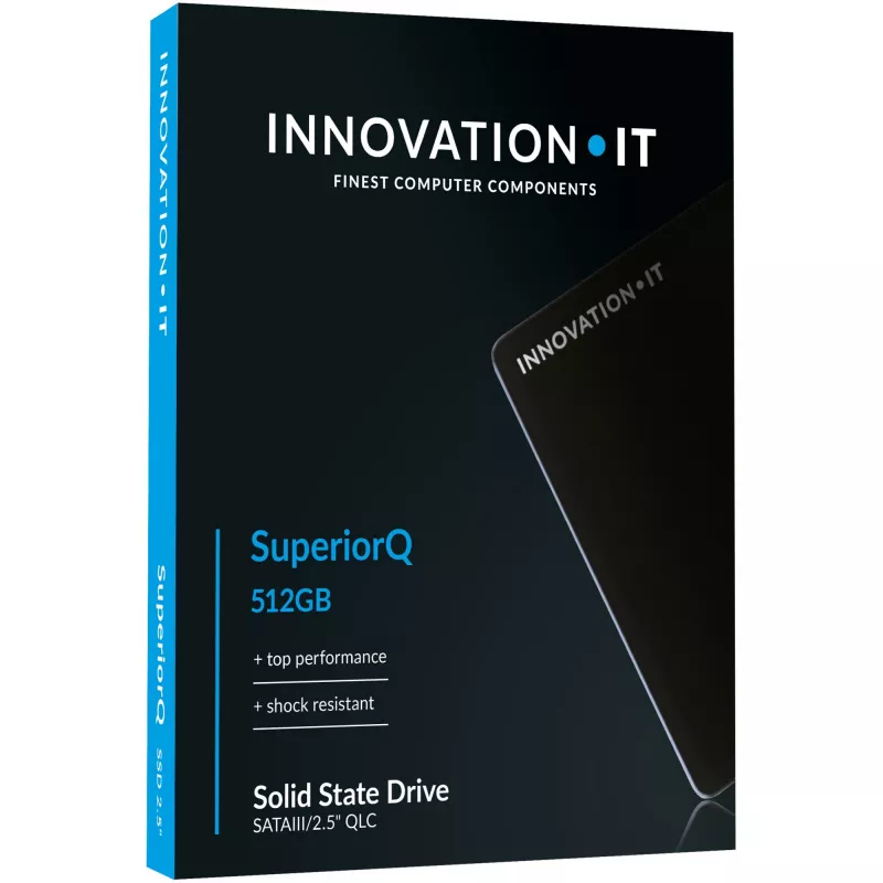 Kietojo kūno diskas Innovation IT 00-512888, 512 GB, 2,5", SATA III, QLC