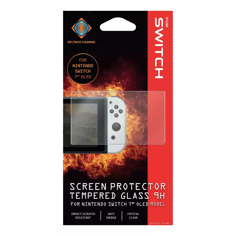 Apsauginis stiklas Deltaco GAM-151 Nintendo Switch OLED