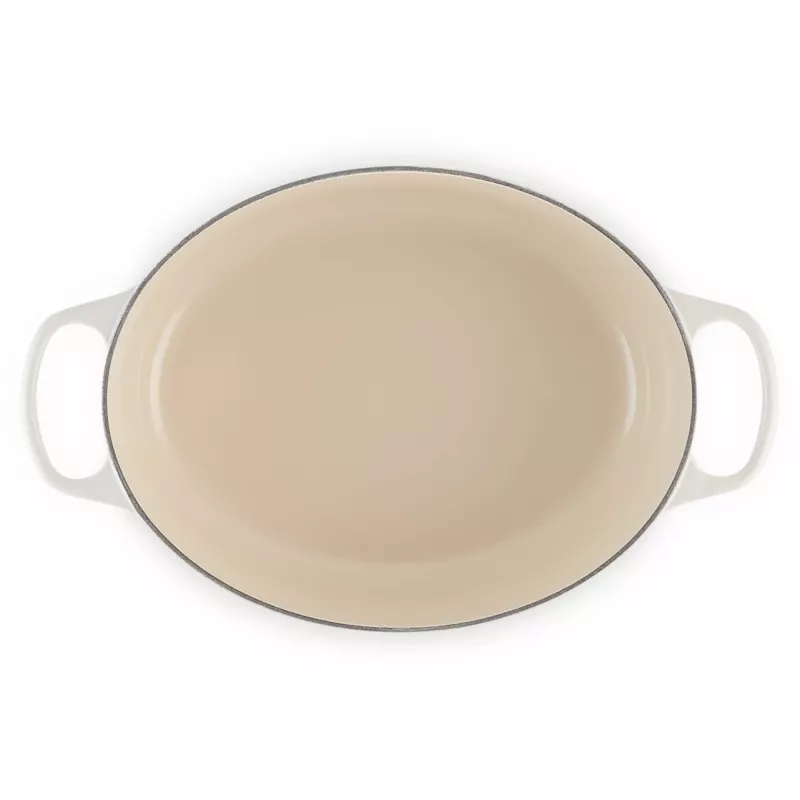 Le Creuset Signature Roaster oval 31 cm meringue (21178317164430)