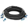 Digitus Pre-assembled Fiberglass Universal Breakout Cable Single Mode OS2 12 Pluoštų LC/UPC - LC/UPC 150m