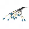 Digitus Pre-assembled Fiberglass Universal Breakout Cable Single Mode OS2 12 Pluoštų LC/UPC - LC/UPC 150m