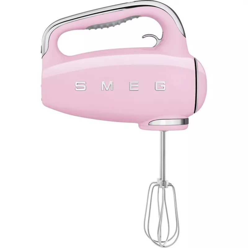 Smeg HMF01PKEU rankinis plaktuvas 50-ųjų retro dizainas rožinis