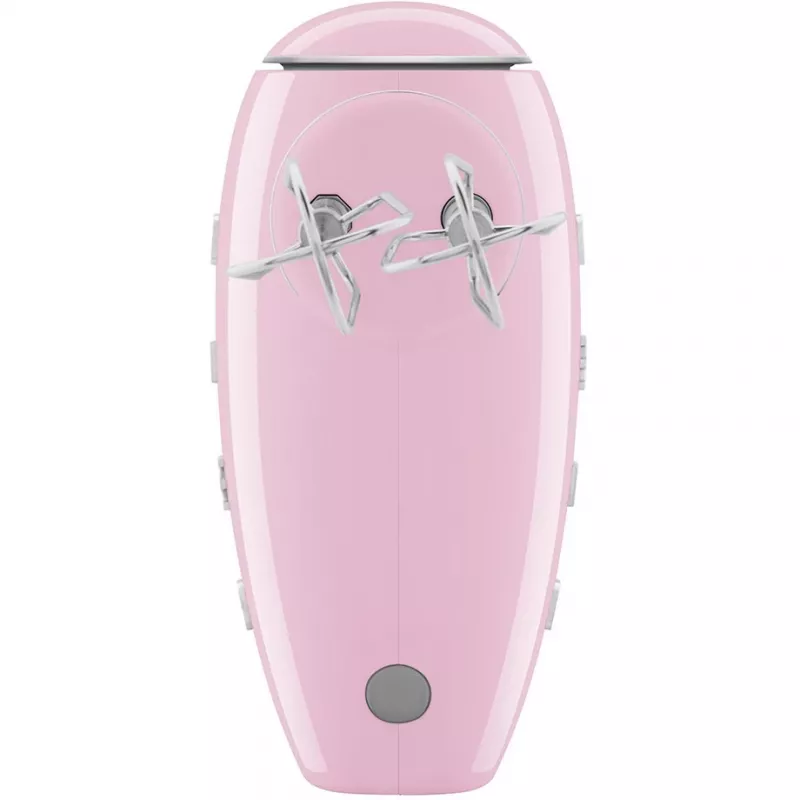 Smeg HMF01PKEU rankinis plaktuvas 50-ųjų retro dizainas rožinis