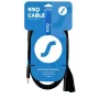 SSQ MIXLR3 garso kabelis 3,5 mm TRS stereo → 2x XLR vyriškas, 3 m